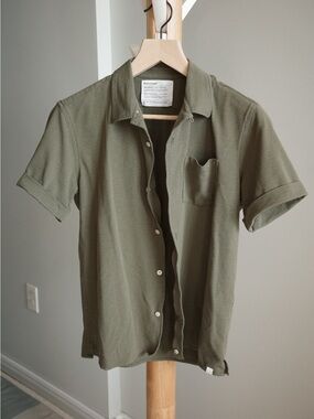 Ministry Of Supply - Hybrid Seersucker Short Sleeve Shirt
